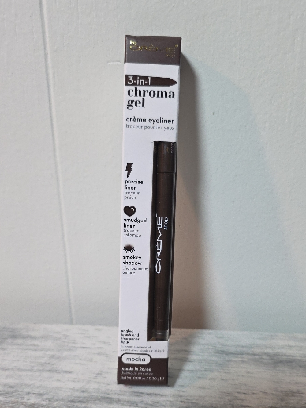Crème Shop 3-in-1 Chroma Gel Eyeliner - Mocha Brown